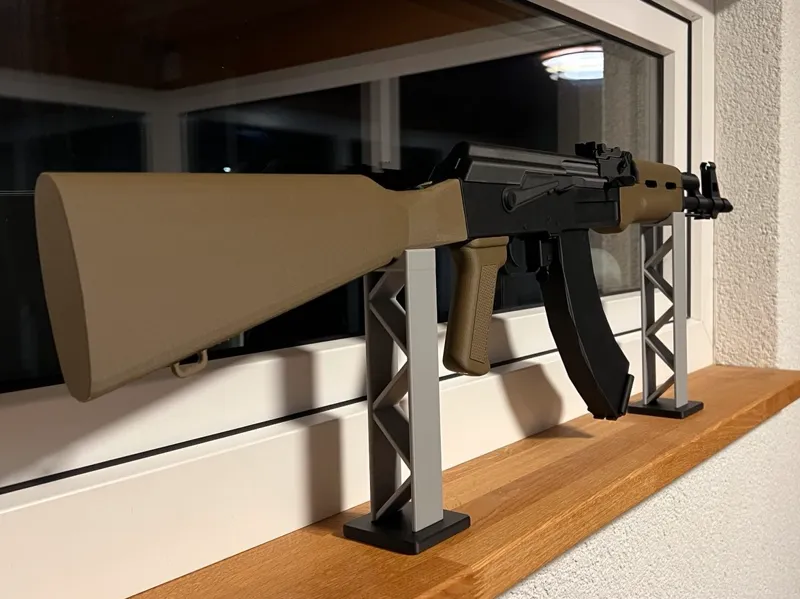 AK47 display stand stand