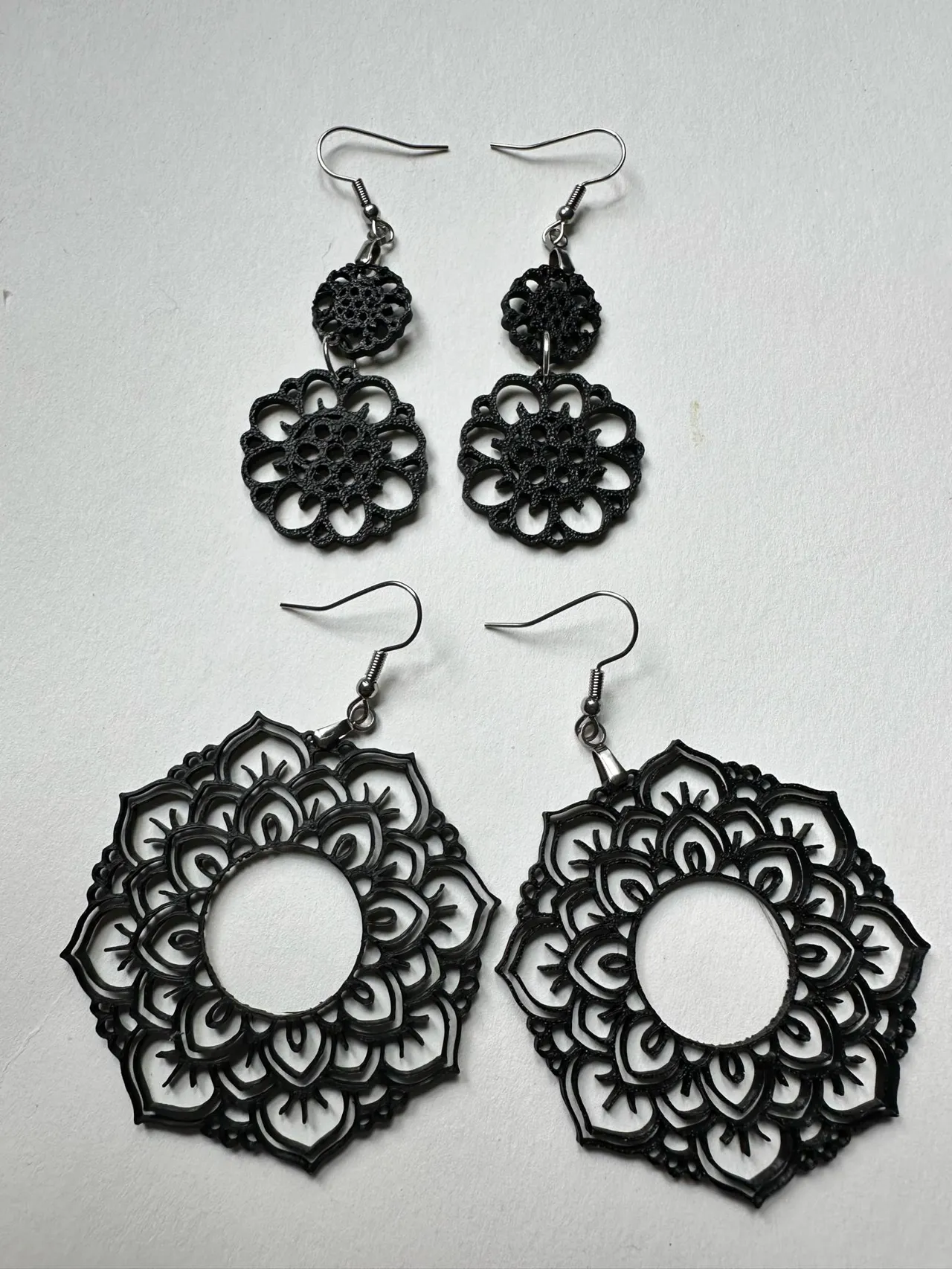 Mandala Boho Earrings view 2