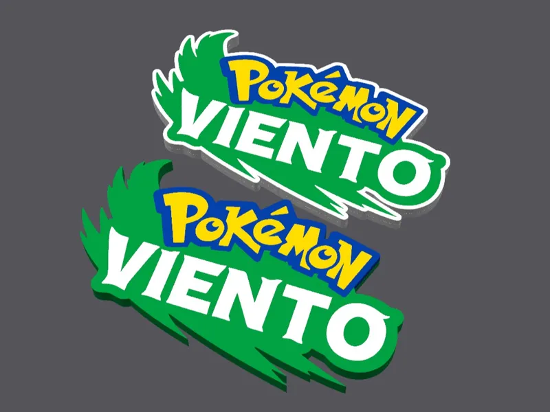 POKEMON VIENTO CARTEL Y LLAVERO