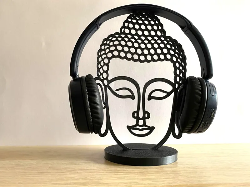 Buddha headphone stands