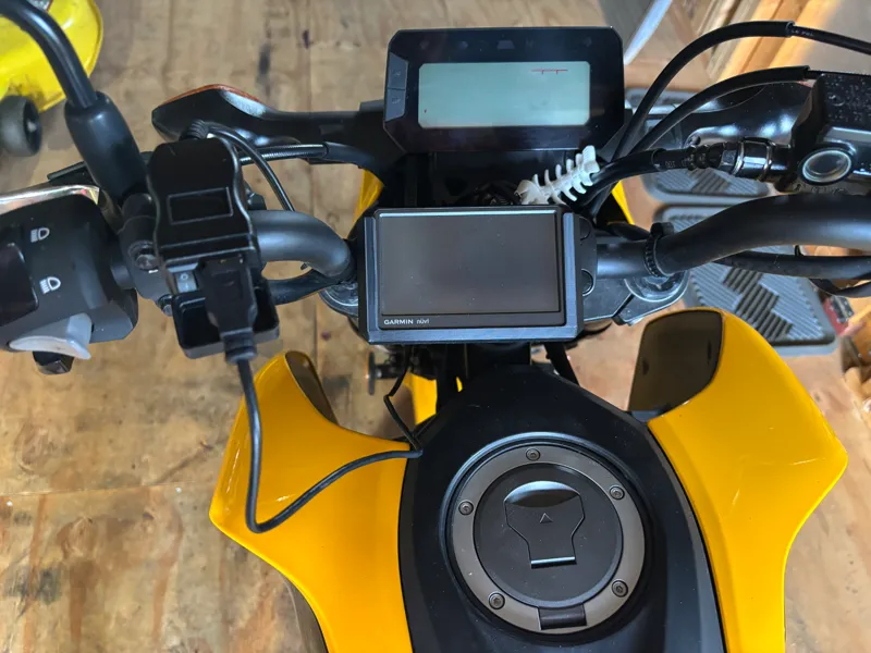 Motorcycle GPS mount
