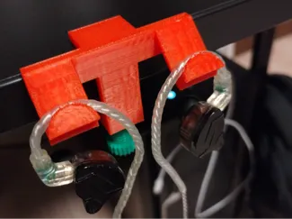 Simple IEM desk mount / stand V2