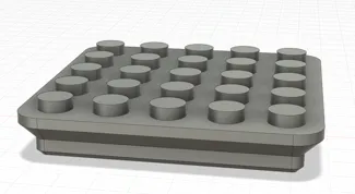 Gridfinity Block Base Plate (1x1)