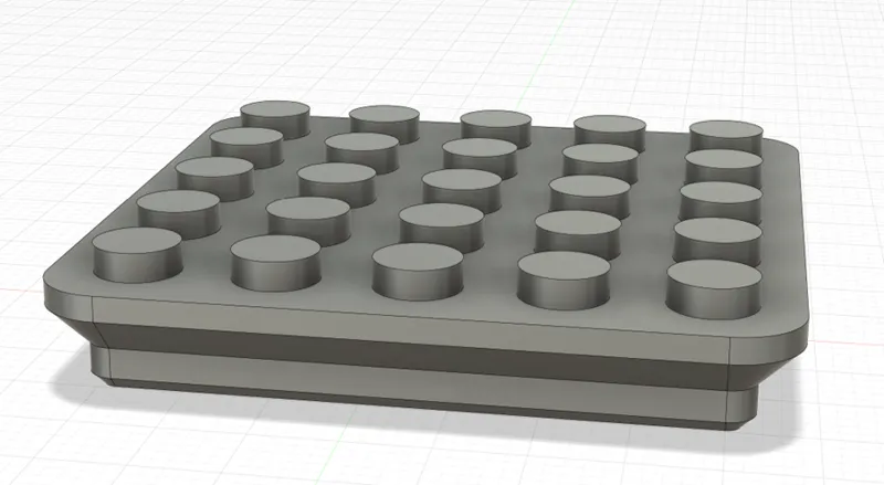 Gridfinity Block Base Plate (1x1)