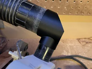 Mitre Saw Vacuum Attachment for Dust Collection