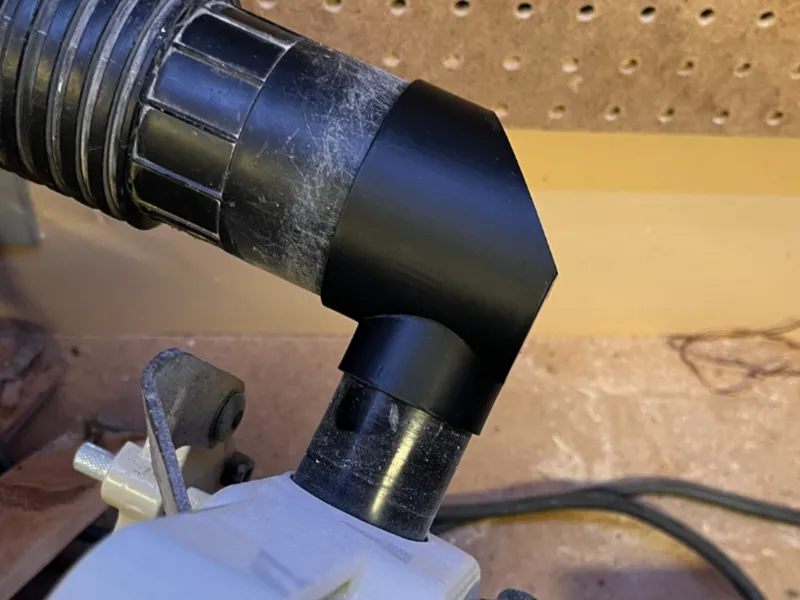 Mitre Saw Vacuum Attachment for Dust Collection