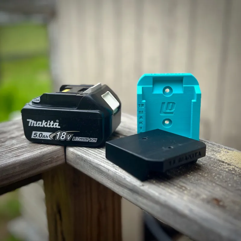 Makita 18V Battery Mount(Single and Double Bay)