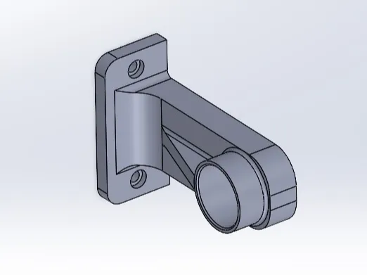 Bath Towel Rod Mount 