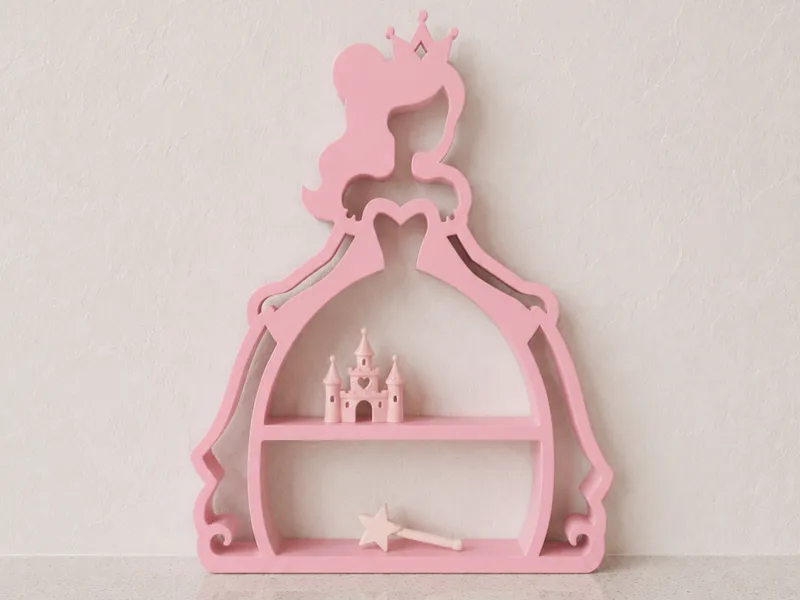 Princess Shelf |Princess Decor|Tabletop Shelf
