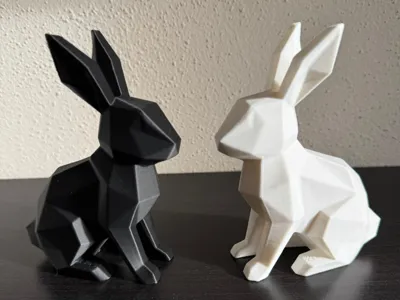 Osterhase Low‑poly rabbit