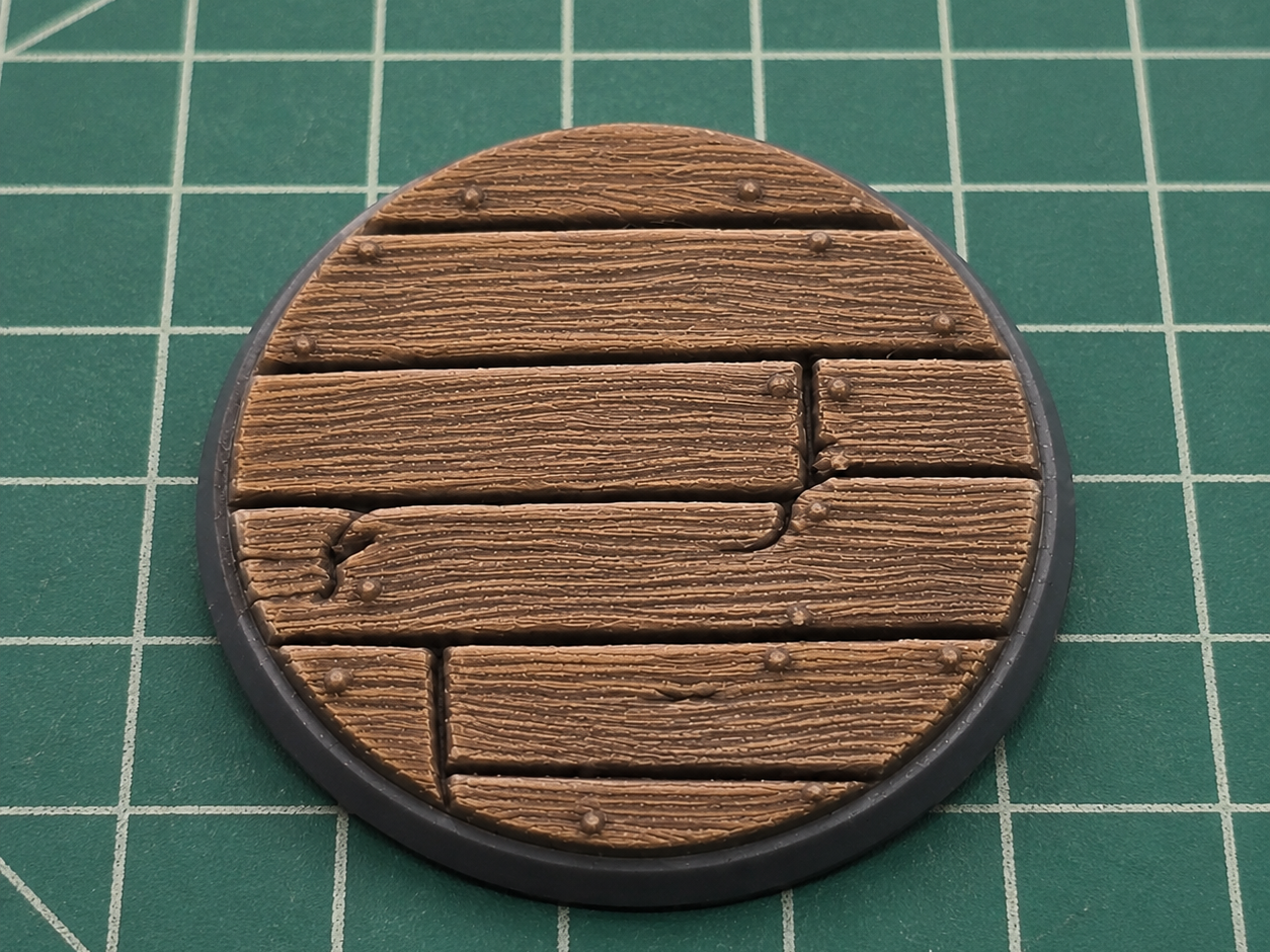 Wooden Floor Miniature Bases – Set of 2 32mm,40mm