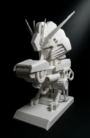 Figura decorativa: 1/35 Ex-S Bust — vista de referencia 3