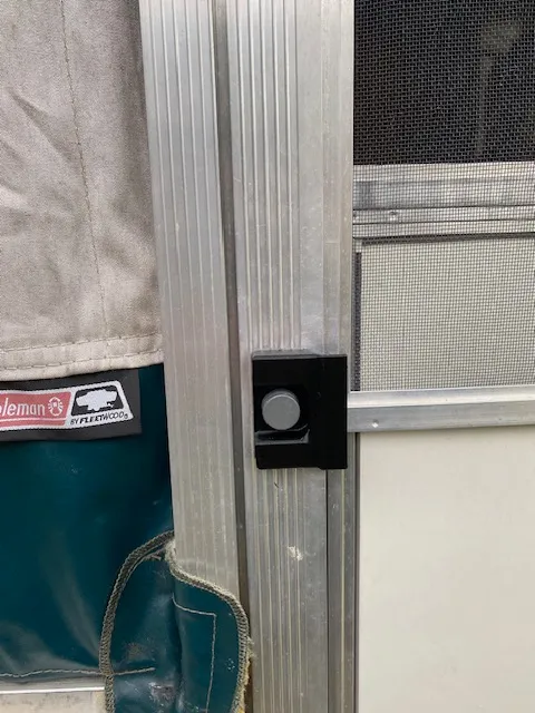 Coleman camper door handle