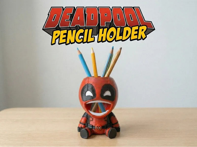 Deadpool Pencil Holder