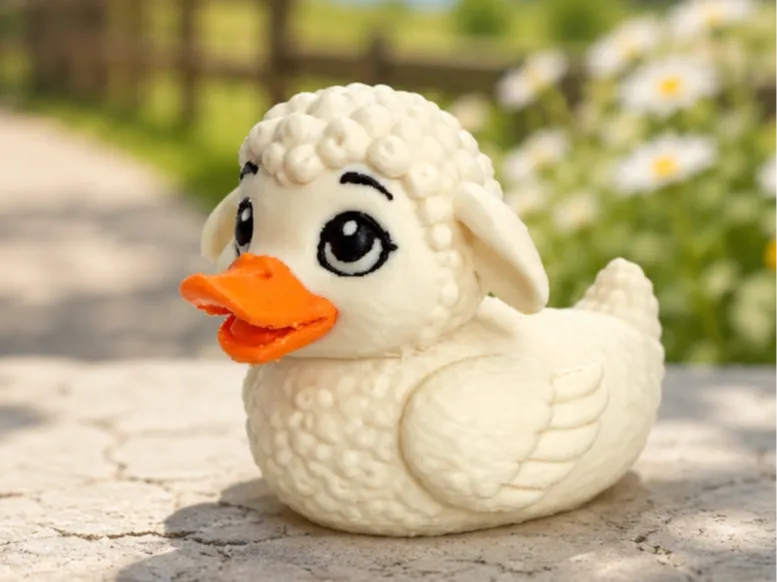 TrailQuackers Cute Baby Lamb Duck Jeep Duckie!