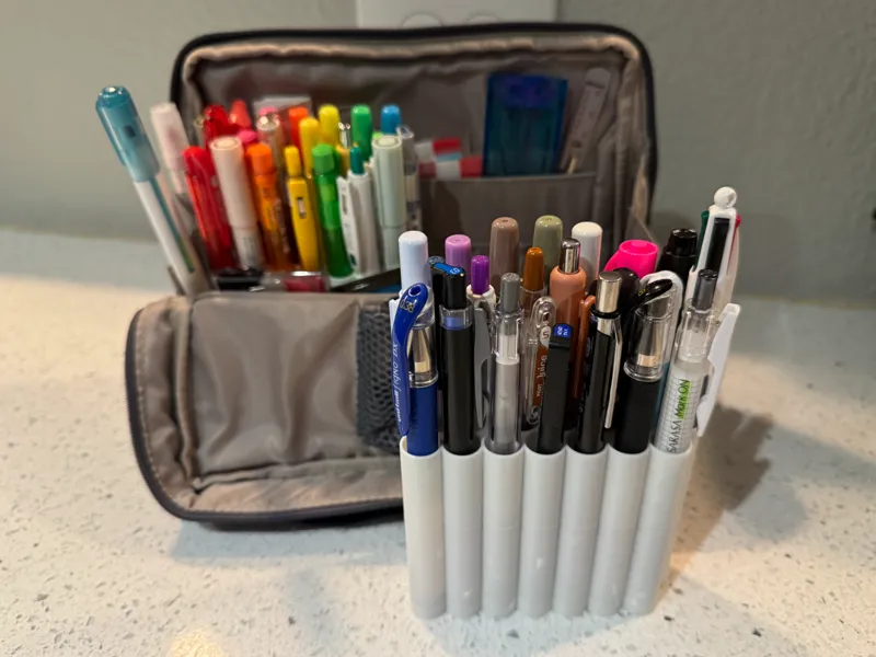 Pen Organizer for Koyuko Haco-Biz Pen Case/Bag
