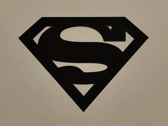 Logo Superman - décoration murale