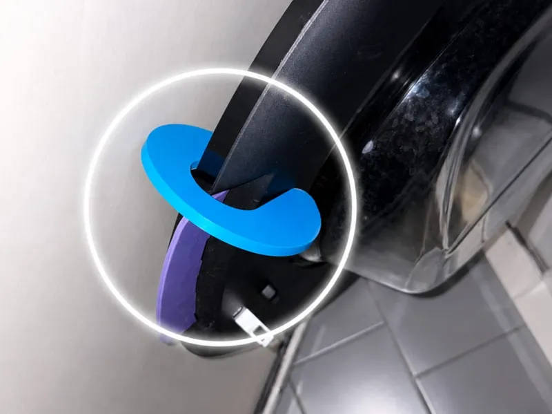 Lavatrice Door Vent Clip / Fermo Oblò Aperto