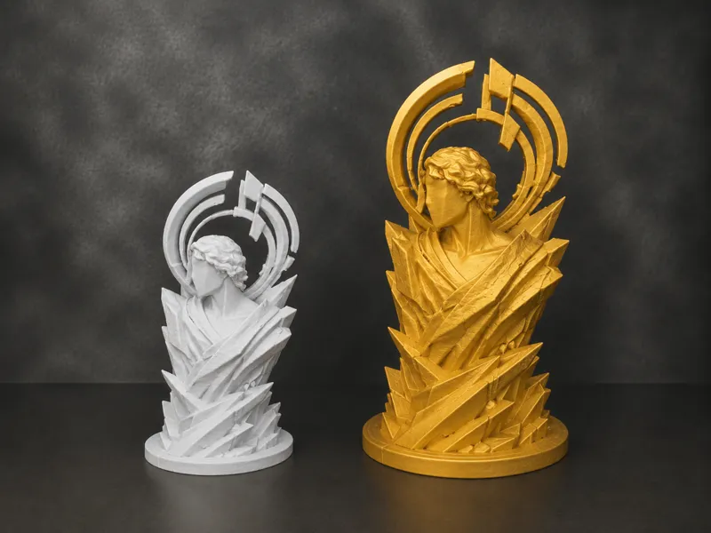 Geometric Halo Bust