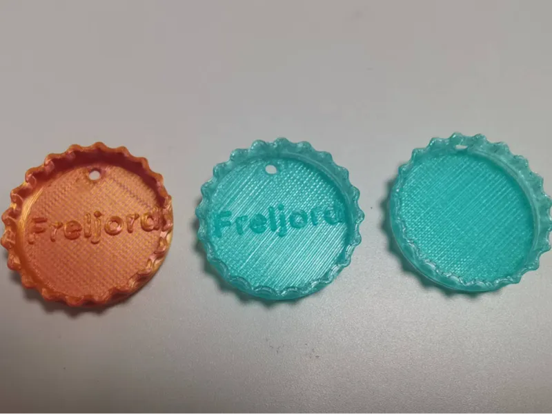 Keychain-Beer bottle cap-Freljord currency