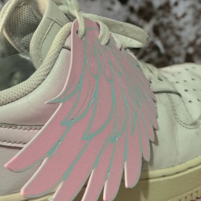 shoe lace wings