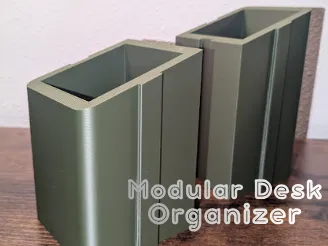 Modular Desk Organizer