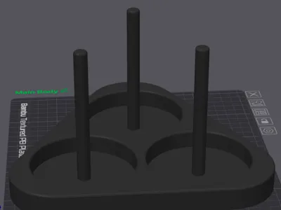 Triple Spool Yarn Holder/Spinner