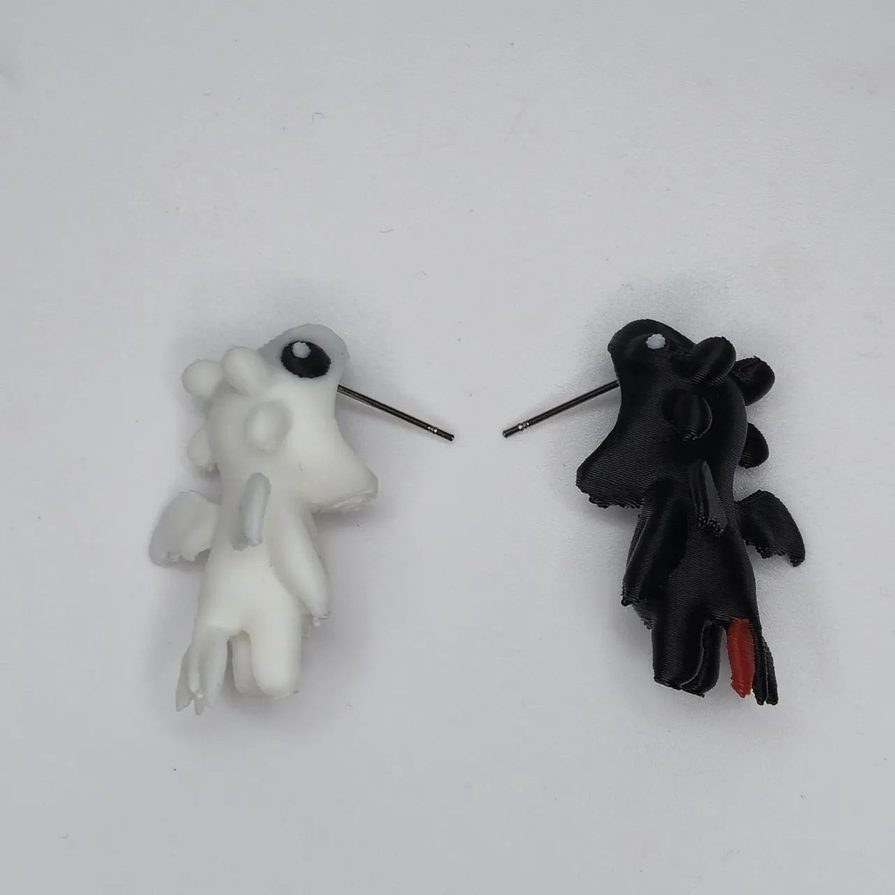 Toothless & Light Fury Chomper Earrings view 3