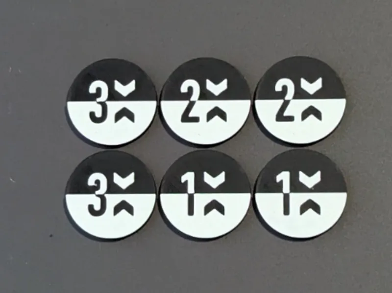 Kill Team Shadowhunt Entryway Markers