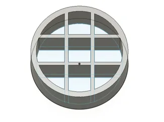 1" PVC Filter Grate