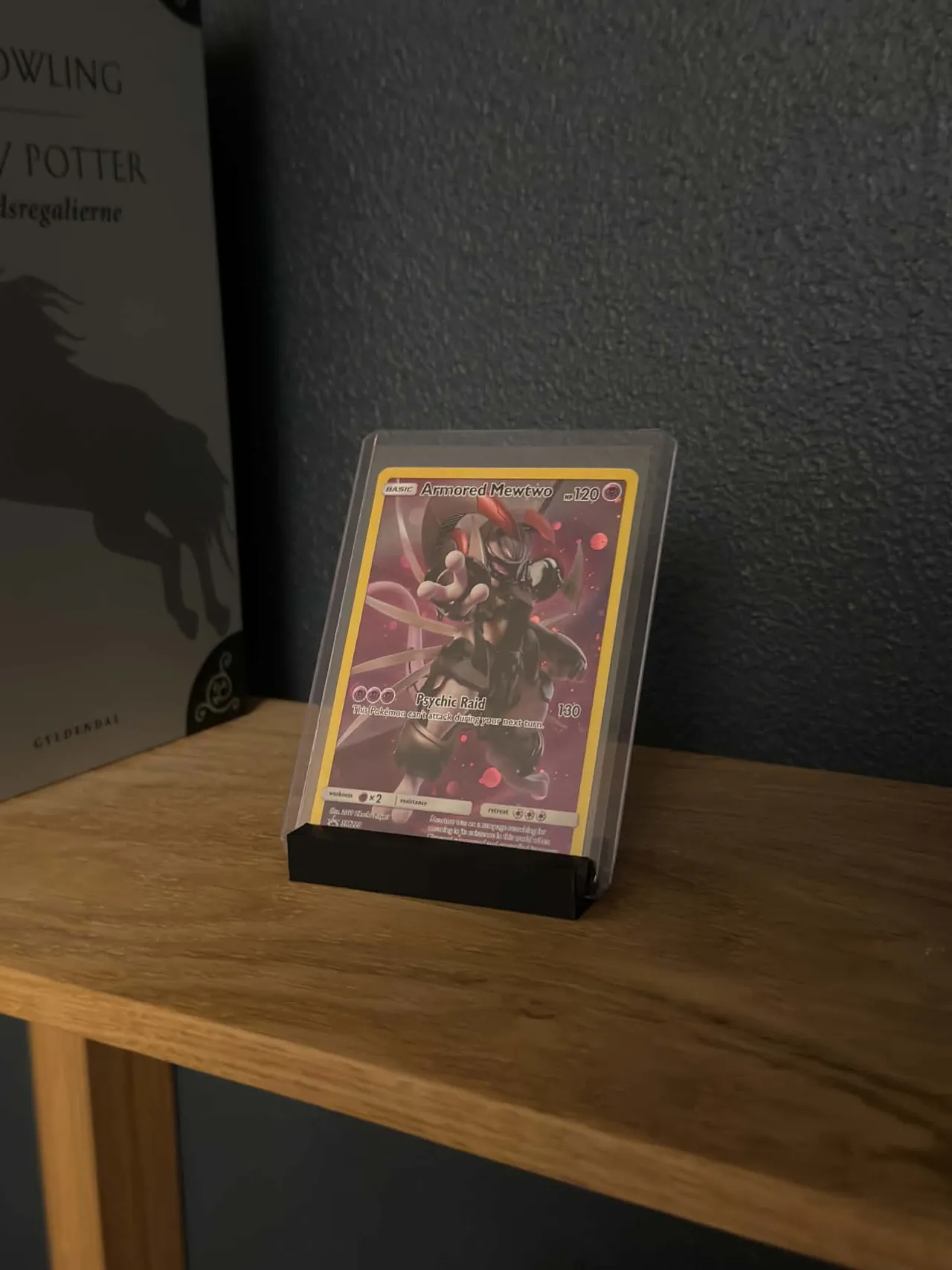 Angled Card displayer, (Pokemon, One piece, Magic) view 4