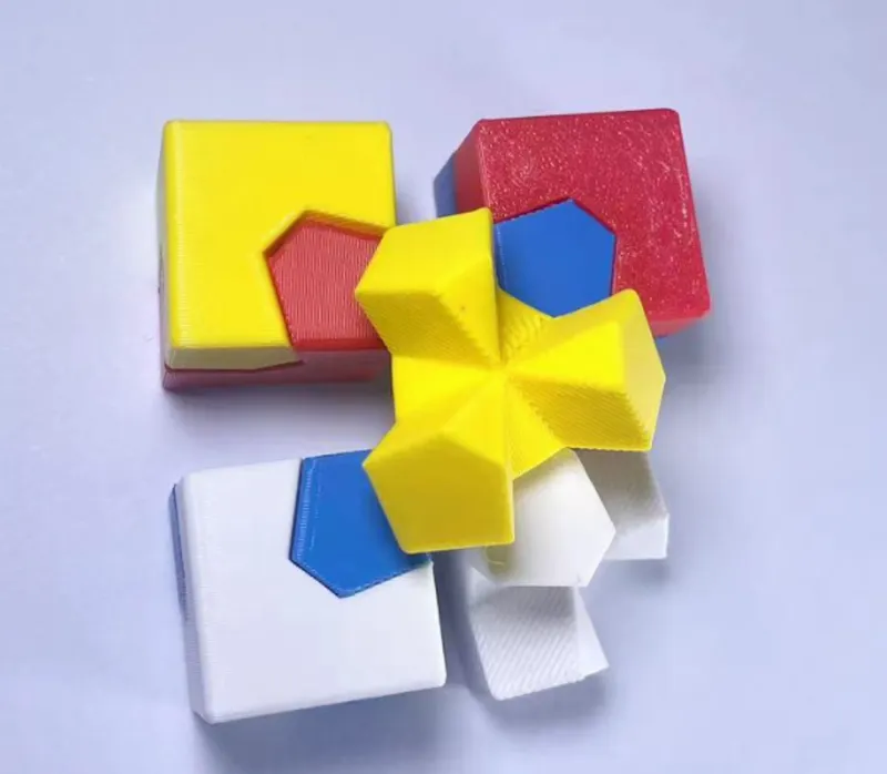 Chinese Joint Calibration Cubie 中国榫卯校准方块