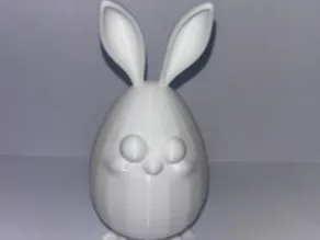 Funny easter egg for coloring
