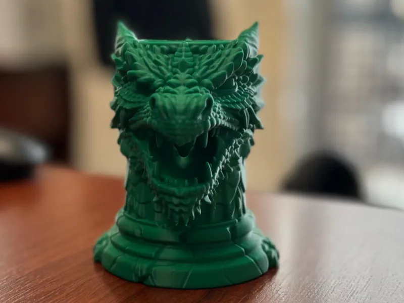 Dragon Tower Pencil Holder