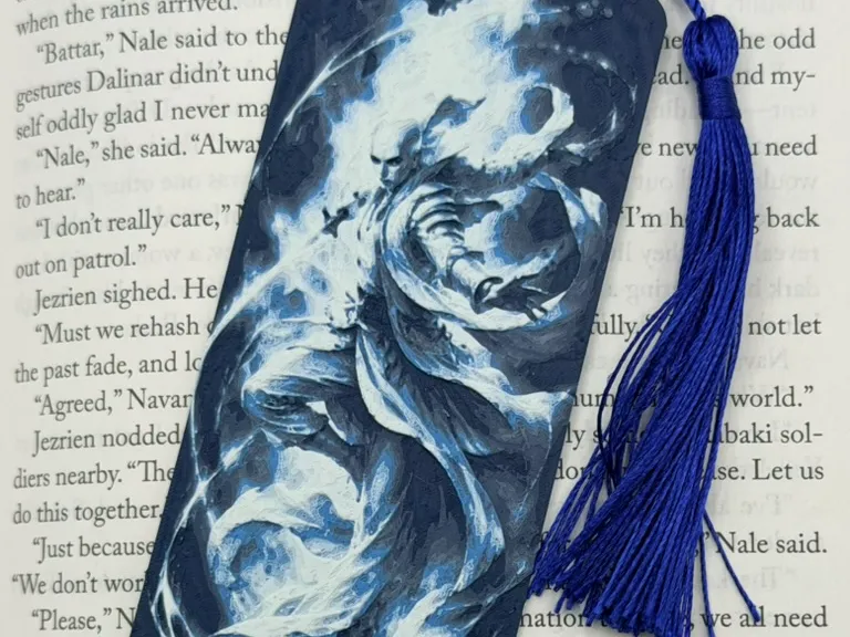 Szeth Skybreaker Stormlight Art Bookmark 