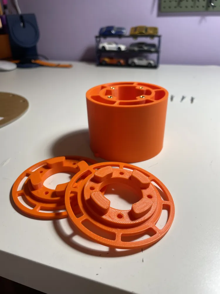 Spool adapter - refil filament - cardboard - spool by Sivar Studios ...