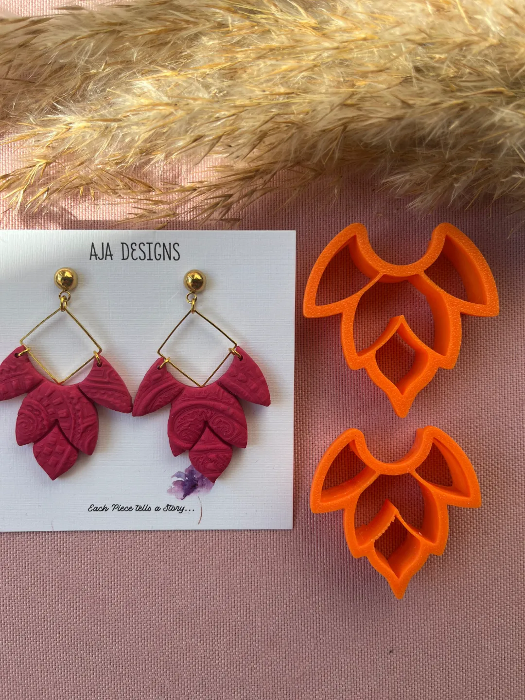 Polymer Clay Earring Mold 8 view 2