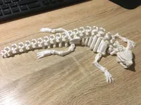 Dragon squelette articulé sans ailes — photo 1