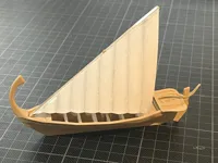 Maquette de dhoni, bateau traditionnel des Maldives — photo 1