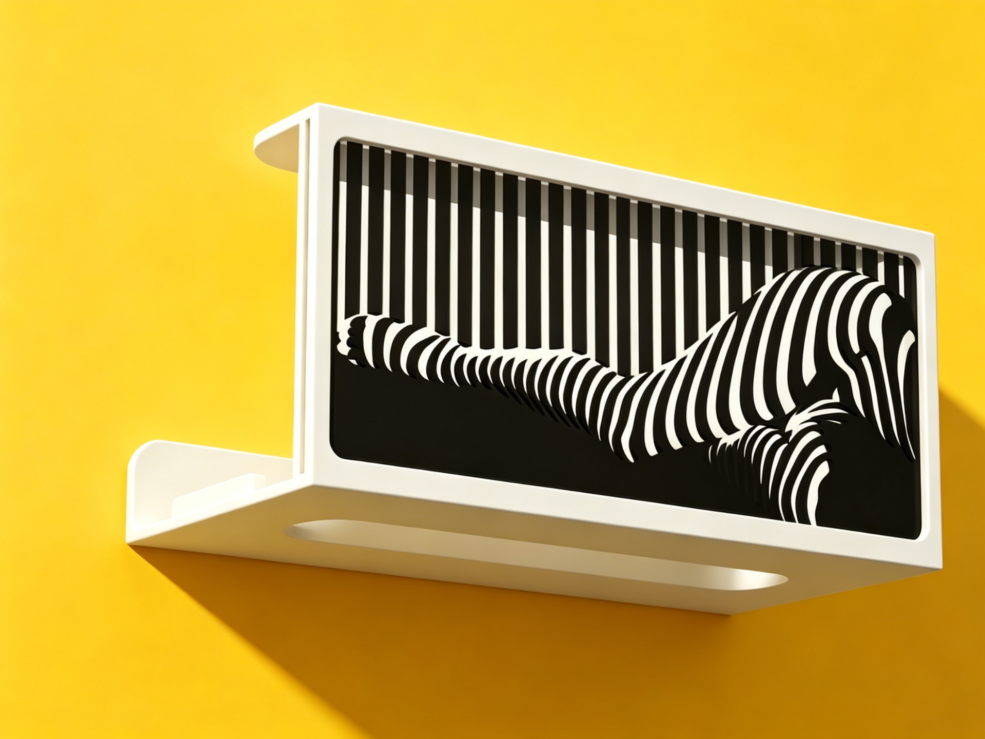Miniatura 1 do modelo 3D 模块化性感纸巾盒