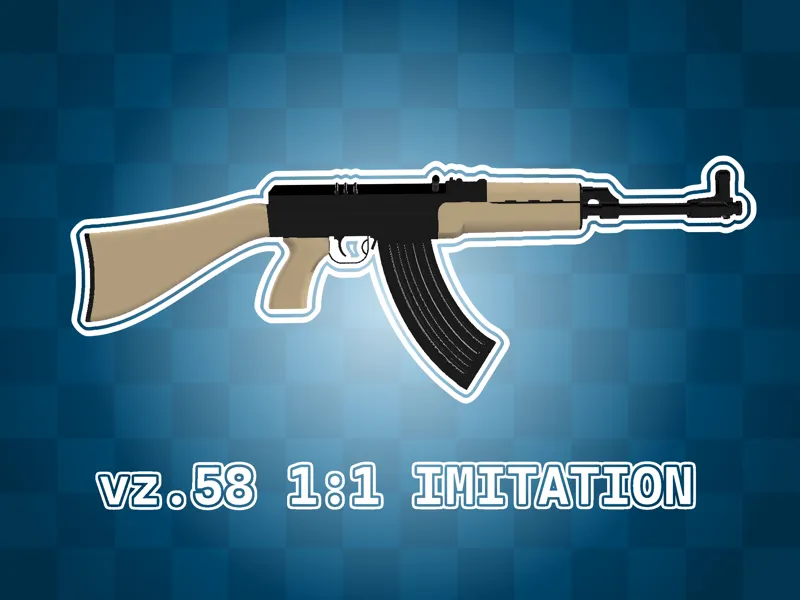 Vz.58 1:1 imitation
