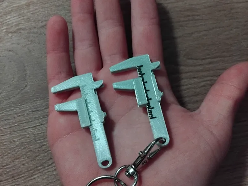 Caliper keychain