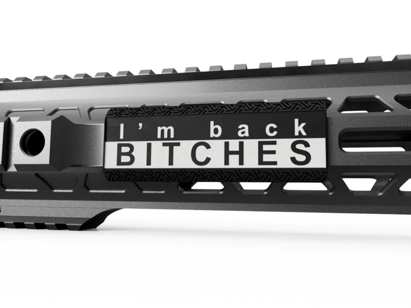 Back / Cache-rail M-LOK personnalisé