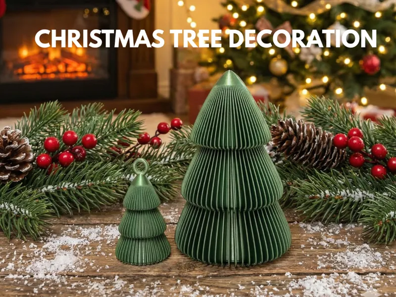 Elegant Christmas Tree - Ornament & Tabletop Decor