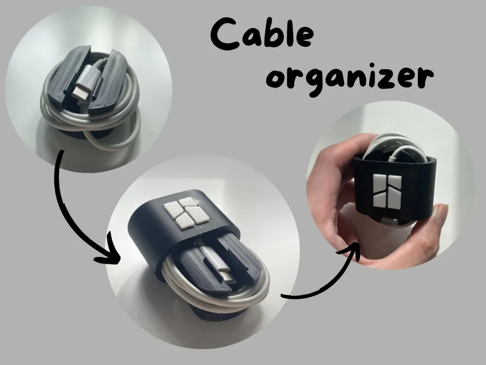 Iphone Cable organizer portable/Holder on Charger/ by WaterMeloon