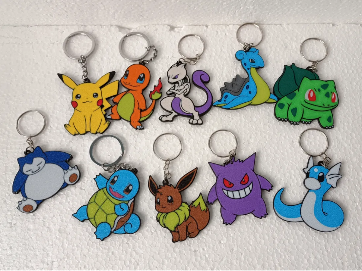 POKEMON KEYCHAINS - Free 3D Print Model - MakerWorld