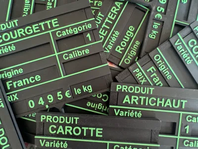 Modular and complete market label