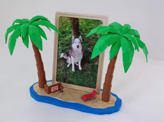 Island photo frame