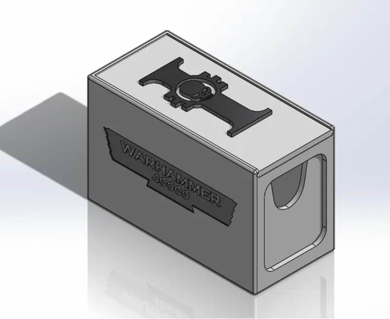 W40K Imperium MTG Deck Box
