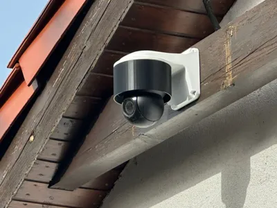 Rainproof cover for a camera